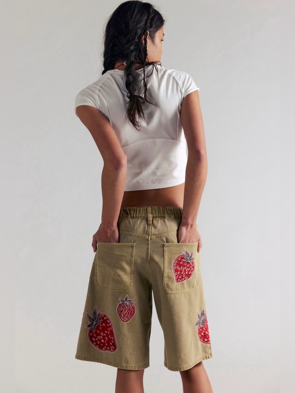Free People We The Free Garden State Long Shorts - Picture 13 of 14